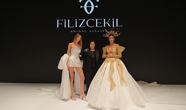 Filiz Çekil, İzmir IF Wedding Fashion’daki Açılış Defilesiyle Büyüledi